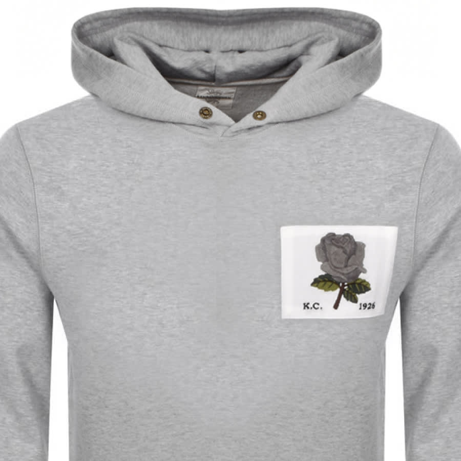 Alternative Image for ProductKent And Curwen 1926 Hoodie Grey2